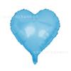 Globo de Papel de Aluminio Hongxiang de 18 pulgadas con Forma de Corazón Liso y Estrella de Cinco Puntas, Morado-Rosa Degradado, Decoración para Cumpleaños, Bodas, Habitaciones