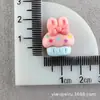 Cola Creme Case de Celular Coelho Fofo Urso de Desenho Animado Sobremesa Acessórios de Resina DIY Sorvete Materiais de Creme Fivela de Sapato DIY