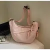 Bolsa de Tela de Moda para Mujer 2025 Nuevo Invierno Estilo Coreano y Japonés Estudiante Clase Viaje Diario Bolso Cruzado Casual Versátil Bolso de Hombro de Moda