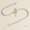 Accesorios de cuerda de piña originales nuevos de 3 mm, cuentas de jade Bashan para hombres y mujeres con cadena de suéter, cuerda colgante, cuerda al por mayor