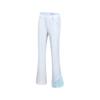 2025 Nuevos Pantalones de Golf para Mujer Pantalones Deportivos Pantalones de Boca Ancha Corte Ajustado Pierna Larga Elásticos Pantalones con Abertura
