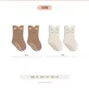 Calcetines para Bebé Dibujos Animados Unisex Bebés Niños Pequeños Antifrío Antideslizantes Calcetines de Primavera Otoño Calcetines para el Suelo Calcetines de Media Pantorrilla para Interiores