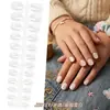 Amazon Tiras de Uñas de Ojo de Gato para Niños, 24 Piezas de Colores Variados, Uñas Postizas, Piezas de Uñas Portátiles, Decoraciones para Uñas