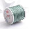 Encriptación 72 líneas Línea de Jade de Taiwán 0.8mm anillo tejido a mano collar borla de cuentas diy hecho a mano Línea de Jade