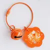 Estilo Ins bendición de paz y alegría llavero acrílico colgante de bolsa de flores regalo creativo para pareja hecho a medida