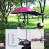 Sombrilla para Vehículo Eléctrico, Sombrilla para Motocicleta, Toldo para Lluvia o Sol, Parabrisas, Sombrilla Parasol Desmontable Nuevo para Vehículo Eléctrico