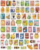 1000 piezas pegatinas de dibujos animados graffiti postre bocadillo decoración taza de agua bebida pan material para cuaderno pegatinas al por mayor