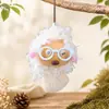 Kit de material para manualidades de muñeca con pelo rizado de calabaza con forma de huevo, accesorios de muñeca lindos con temática de bosque, venta directa del fabricante