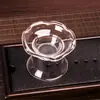 Filtro de vidrio resistente al calor filtro de vidrio colador de té accesorios para juego de té kung fu colador de té pantalla de filtro para ceremonia del té fabricante de coladores de té
