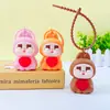 Alivio del Estrés Peluche Blando Conejo Llavero Pequeño Bolsita de Regalo Colgante Adorno Llavero de Coche Adorno Venta al por Mayor