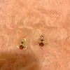 Pendientes de Saturno Europeos y Americanos para Mujer, Diseño de Nicho, Lujo Ligero de Gama Alta, Pendientes Versátiles, Pendientes Estilo Ins