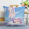 Accesorios para Almohadas de Re:Zero - Empezando una Nueva Vida en Otro Mundo, Cojín de Sofá, Almohada de Cabecera de Anime
