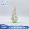 Venta al por mayor transfronteriza Árboles de Navidad Impresos en 3D Compatibles con Velas de Té LED, Populares Juguetes de Árboles de Navidad Giratorios Impresos en 3D
