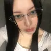 Óculos de sol femininos tendência estilo y2k street style hot girl com nó de corda, metal oco de cor clara sem aro, retrô coreano