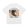 Camisetas de Verão de Algodão Engraçadas Meme Italian Brainrot Lirili Larila