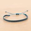 Pulsera de Estilo Bohemio con Patrón de Corte Español para Mujer, Joyería Hecha a Mano con Cintas Tejidas de Estilo Étnico Nepalí