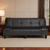 Novo modelo de sofá para apartamentos pequenos, adequado para salas de estar, imóveis de aluguel, quartos e escritórios, sofá-cama dobrável com tecido resistente a arranhões de gato
