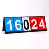 Placar Portátil de Virar Página Placar de Basquete Placar de Bilhar Placar de Futebol Tênis de Mesa Placar de Virar Placar de Jogo Especial