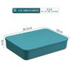 Caja de Almacenamiento de Plástico con Tapa Caja para Guardar Ropa Interior Calcetines en el Armario Contenedor para Guardar Bloques de Construcción de Juguete Cesta para Guardar Bocadillos Libros Ilustrados