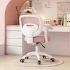 Silla de Estudio, Cómoda para Estar Sentado Mucho Tiempo, Adecuada para Estudiantes de Primaria, Uso en Casa, Silla de Escritorio Infantil Dedicada con Respaldo Ajustable