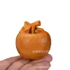 Regalos Navideños Transfronterizos Más Vendidos, Mangos de Manzana de Madera de Ciprés, Regalos de Frutas, Pequeños Adornos de Escritorio