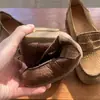 Novedad Primavera 2026: Mocasines Retro sin Cordones de Piel de Vaca de Primera Capa, Mocasines Casuales de Piel Genuina, Zapatos Cerrados para Mujer
