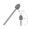 Broca de Diamante para Preparación de Uñas, Diámetro de Vástago de 2.35 mm, Universal para Eliminar Cutículas, Broca de Diamante para Uñas