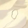Anillo de Acero de Titanio con Micro Diamantes de Ola Simple Estilo Coreano Diseño de Nicho para Mujer Anillo Elegante de Lujo Ligero Accesorios de Moda