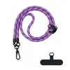Goma para cordón de teléfono móvil de 10 mm de grosor, cuerda ajustable en diagonal, clip para teléfono móvil, cordón anti-pérdida, cordón para cuello