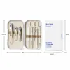 Conjunto de Cortador de Unhas Anti-Salpicos para Homens e Mulheres, Alicate Diagonal Original Doméstico, Conjunto Avançado de Pedicure