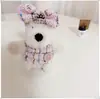 [Solo Ropa] Ropa para Cachorros West Highland Accesorios Lindos Suéter Sombrero Set de Abrigo