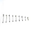 Pin de Agujero Simple DIY Accesorios para Broches Hierro Insignia Autoadhesiva Material en stock Pegar Fijo Pin Sencillo
