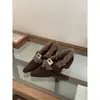 Zapatos Mary Jane Retro para Mujer, Nuevo Estilo Otoño e Invierno 2025, Zapatos de Algodón con Forro de Felpa, Tacón Grueso, Punta Fina, Estilo Francés