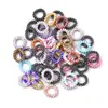 Cuerdas de Teléfono de Colores Gomas para el Cabello Alta Elasticidad Gomas para el Cabello sin Costuras para Niñas Sujetadores de Cola de Caballo Sencillos Accesorios Coloridos de Resorte para el Cabello