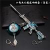 Playerunknown's Battlegrounds Pubg Dragón Dorado de Cinco Garras Estrella Fe M24 Akm Caja de Regalo Set Modelo de Aleación