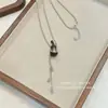 Nuevo Estilo Chino Retro Colgante de Calabaza Collar Planeta Borla Accesorio Cadena para Clavícula Larga Versátil Personalizada Cadena para Suéter