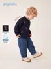 Suéter Jellybaby para Niños 2026 Otoño Nuevo Cárdigan de Lana para Niños Ropa de Bebé Tejidos de Punto para Niños