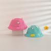 Sombrero de bebé de primavera, nuevo estilo coreano, expresión divertida, sombrero de lavabo para niños, protección solar al aire libre, sombrero de pescador para niños y niñas