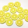 Caramelo de Fruta Simulada Arcilla Suave Decoración Copo de Nieve Niños DIY Slime Barro de Cristal Relleno Accesorios Hecho a Mano