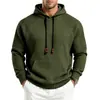 Sudadera con capucha de punto liso, manga raglán, jacquard, cuadros pequeños, otoño 2026 para hombre