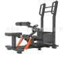 Máquina de Agachamento Hacker Super Agachamento Máquina de Agachamento Inclinado para Academia Uso Comercial Exercício de Pernas para Coxas e Glúteos Agachamento Inclinado em Forma de V