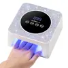 Lámpara de curado para uñas recargable con adornos de diamantes, secado rápido, no ennegrece, lámpara de curado para esmalte en gel para uñas, lámpara de curado UV, especializada para salones de uñas