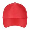 Gorras Publicitarias Personalizadas en Stock con Texto Impreso, Sombreros para el Sol, Gorras de Béisbol, Gorras de Viaje, Gorras Rojas para Voluntarios, Personalizable