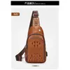 Nueva Bolsa de Pecho con Patrón de Cocodrilo para Hombre, Bolso Cruzado de Gran Capacidad de Moda, Bolso Cruzado al Hombro, Bolsa de Pecho, Bolso Casual de Hombro y Pecho