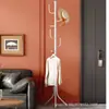 Cabide de chão para quarto e sala de estar, estilo popular, adequado para hall de entrada, uso doméstico, cabide simples, cabideiro