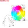 Ventilador Argb Cool Moon Yuhuan de 12 cm para Computadora de Escritorio Control de Temperatura PWM 5V Aura Sync RGB Ventilador de Refrigeración para Gabinete