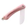 Cuchillo de Fruta para el Hogar Plegable Portátil Cuchillo de Cerámica Mini Cuchillo de Fruta para el Hogar Cuchillo Plegable Cuchillo Pelador