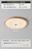 Lámpara de Techo para Dormitorio Estilo Medieval de Gama Alta Simple Americana Retro Nogal Hogar Súper Brillante Protección Ocular Lámparas para Sala de Estudio