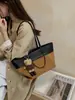 2026 Bolso Tote Acolchado de Diamantes Estilo Fragancia Pequeña Nuevo para Mujer Gran Capacidad para Viajes Diarios Bolso de Hombro Único o de Mano Bolso de Mujer de Bloques de Color de Alta Gama