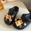 Encantos para Zapatos Temáticos de Comida Pan Francés Accesorios de Resina DIY para Zuecos, Decoraciones de Zapatos 3D Realistas, Desmontables, Tendencia de Venta al por Mayor Transfronteriza